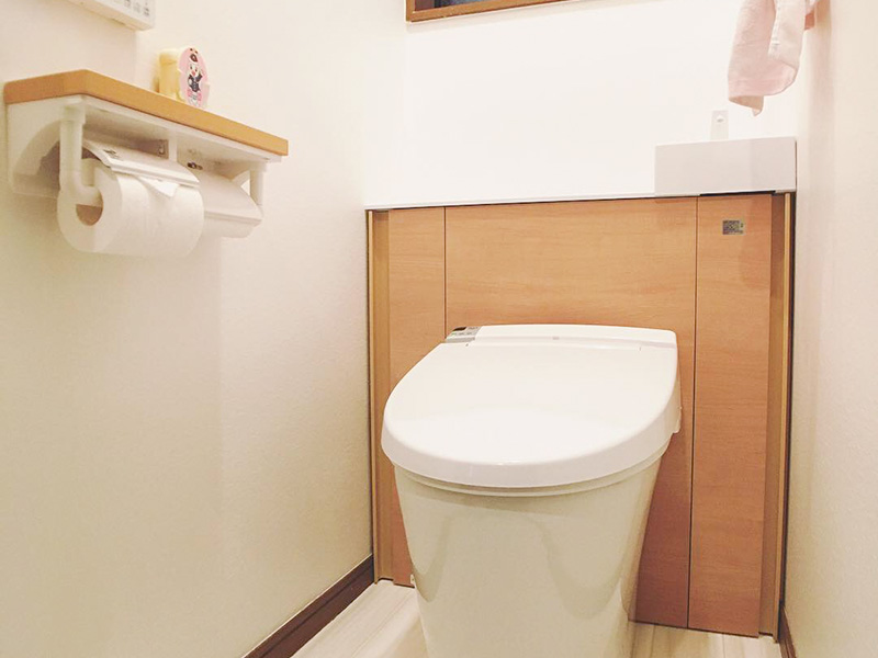 江戸川区 孫も使いやすい 手洗い付きトイレ
